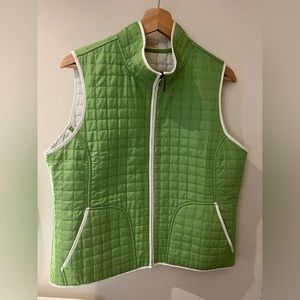 Lime green light weight vest